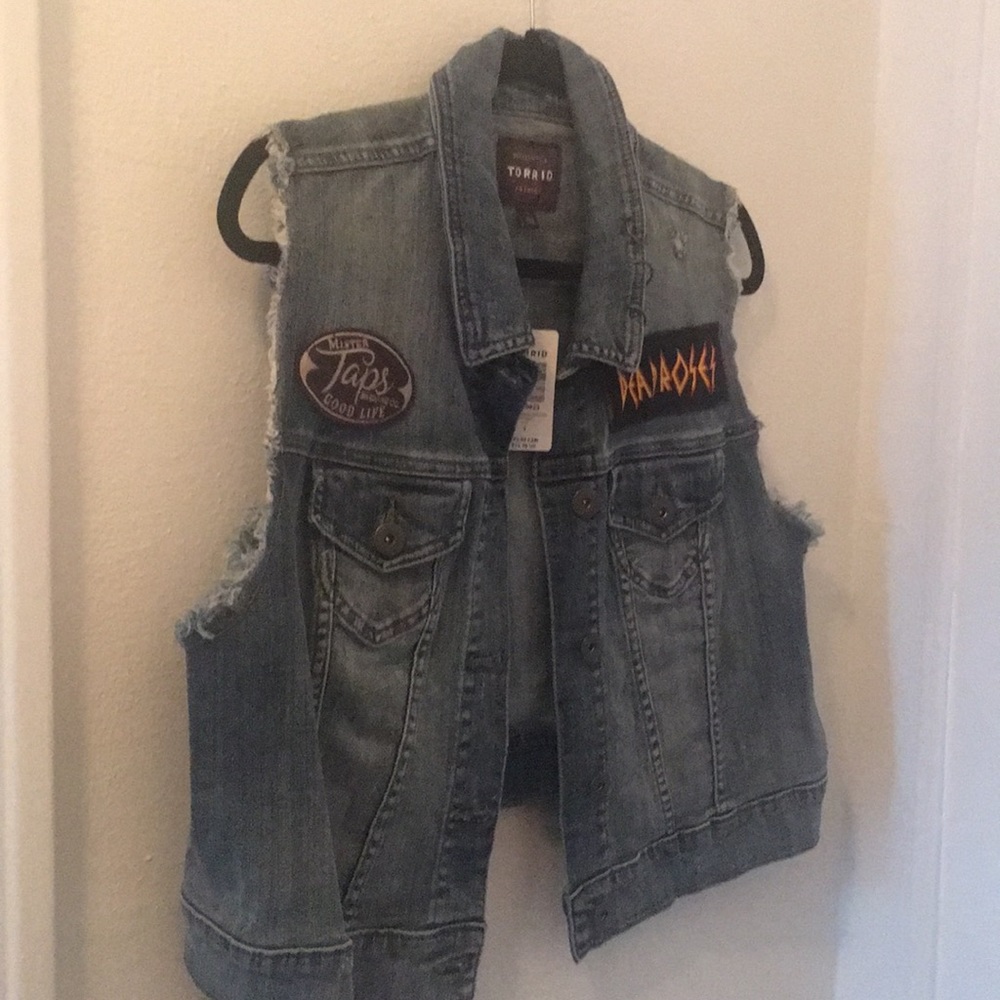 Torrid Denim vest
